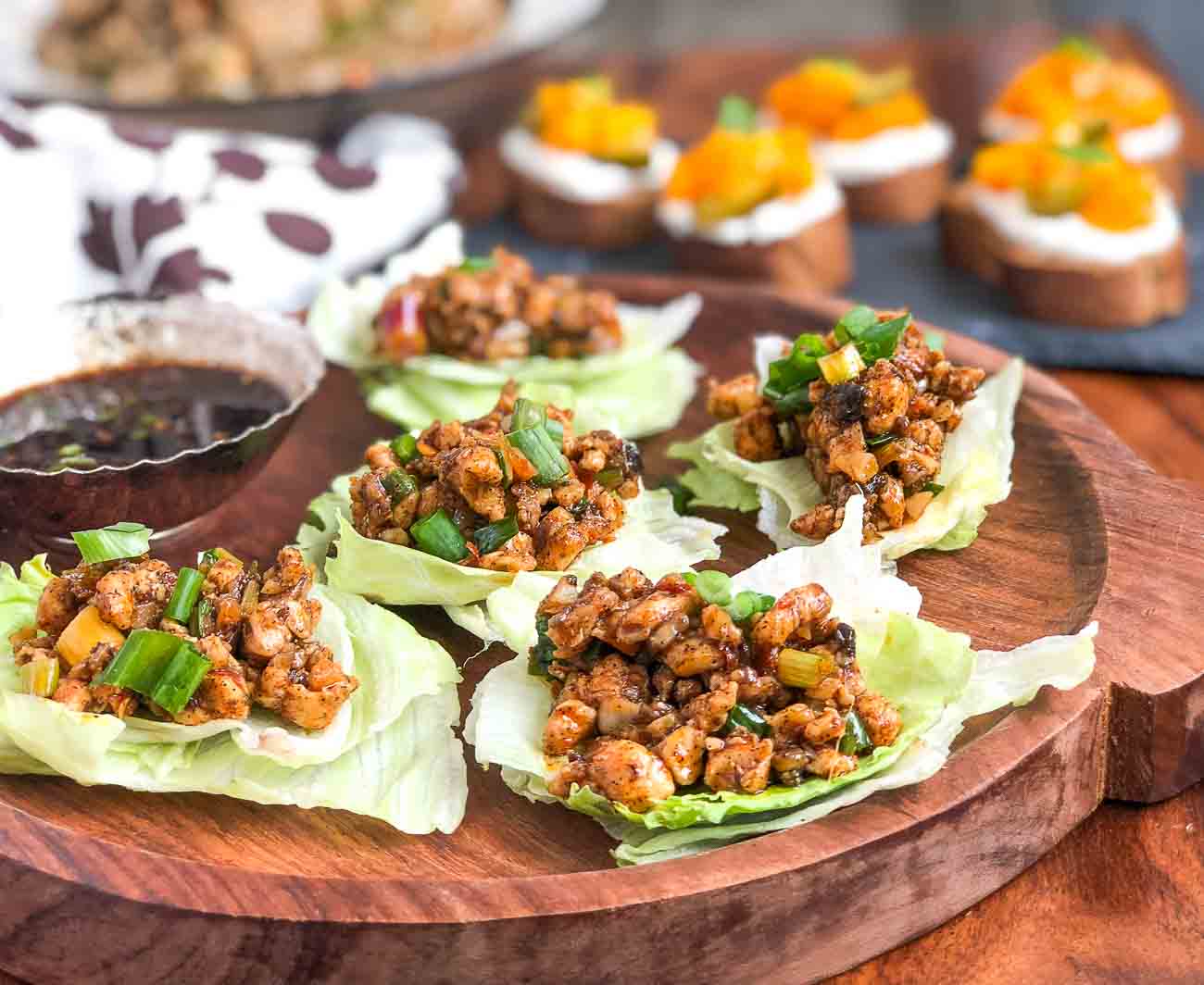 PF Chang's Style Crispy Chicken Lettuce Wraps Recipe