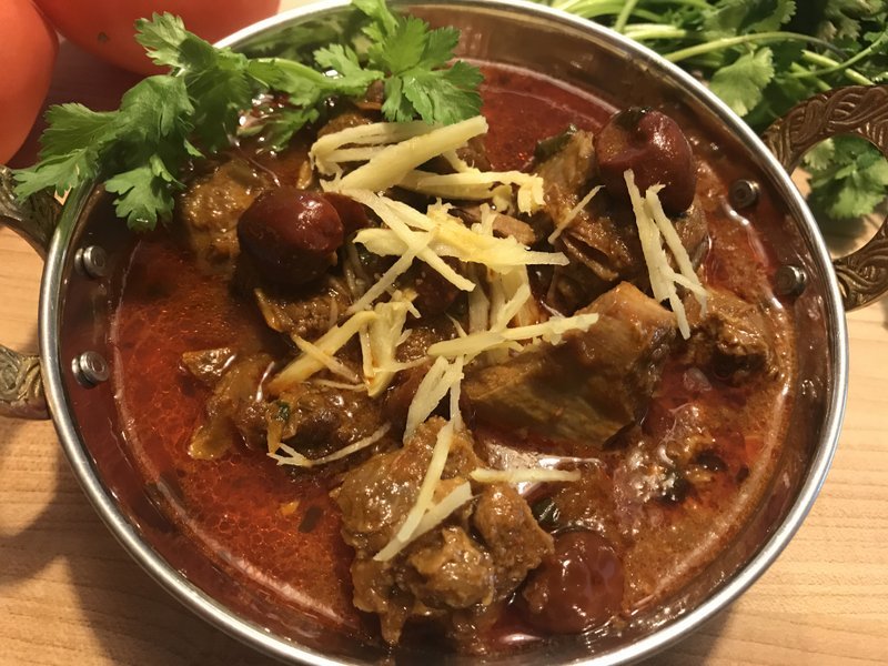 Lugai Gosht Recipe - Mutton In Spicy Tomato Onion Gravy