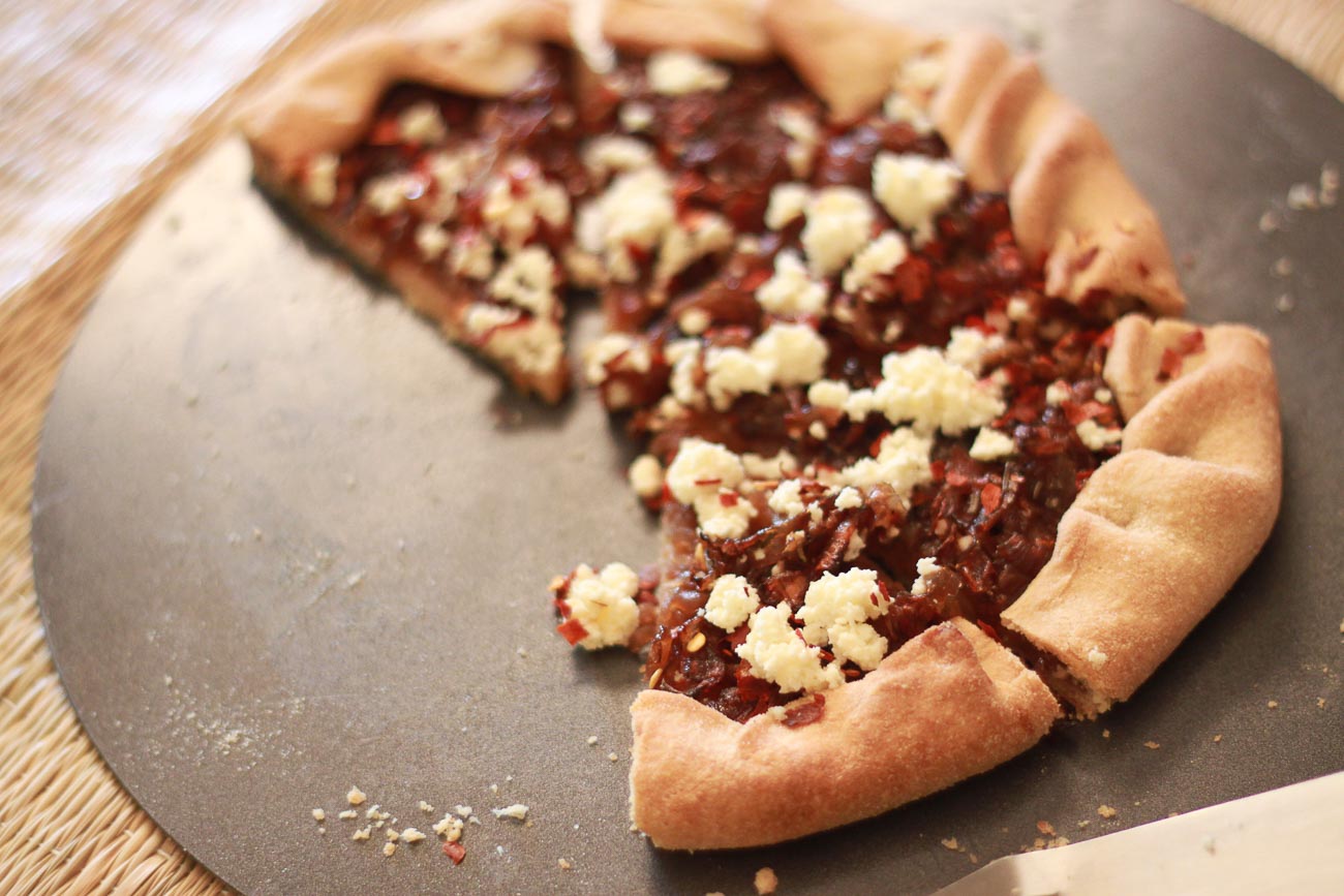 Caramelized Onion Tart with Ricotta Cheese Recipe
