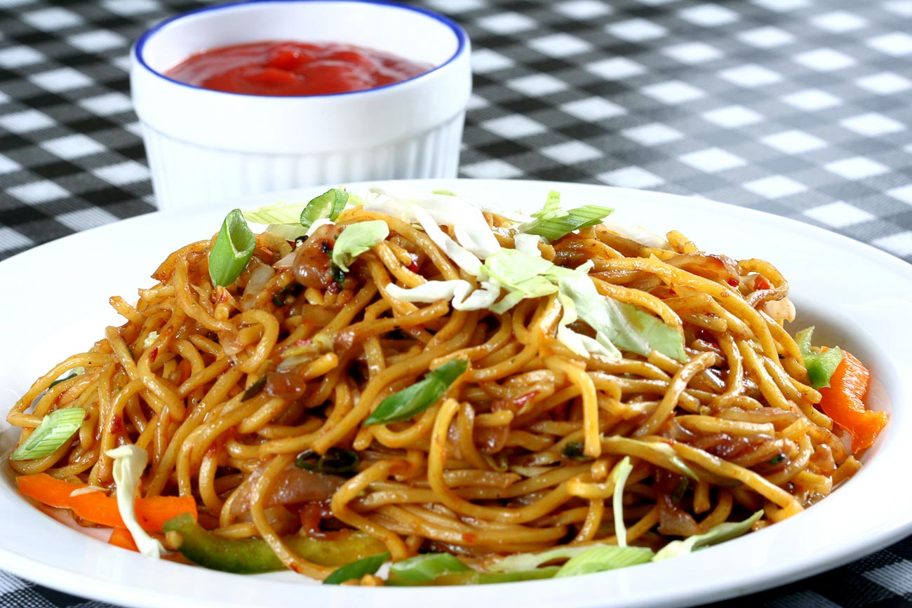 Spicy Vegetable Noodles Recipes by Archana's Kitchen