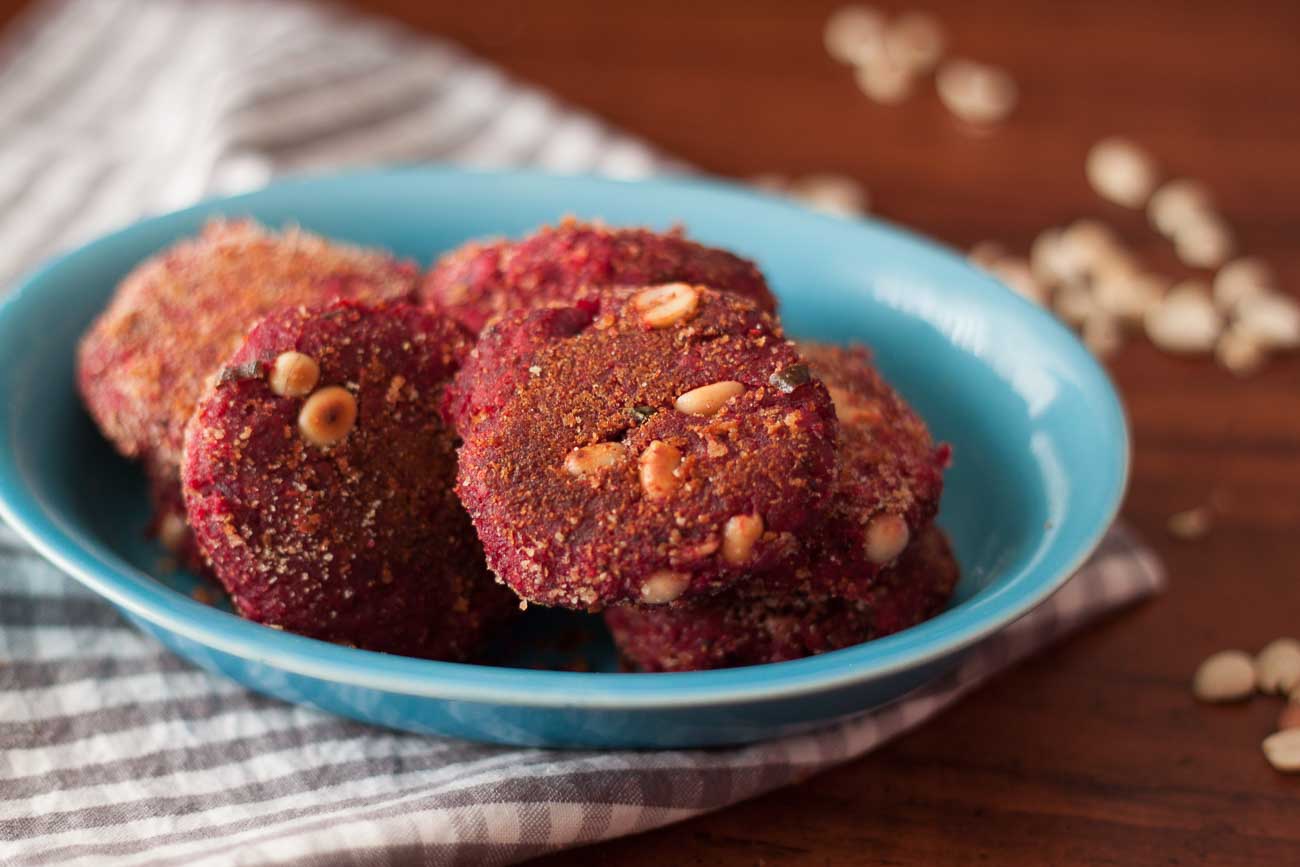 Bengali Beetroot And Raw Banana Chop Recipe (Spiced Cutlet Recipe)