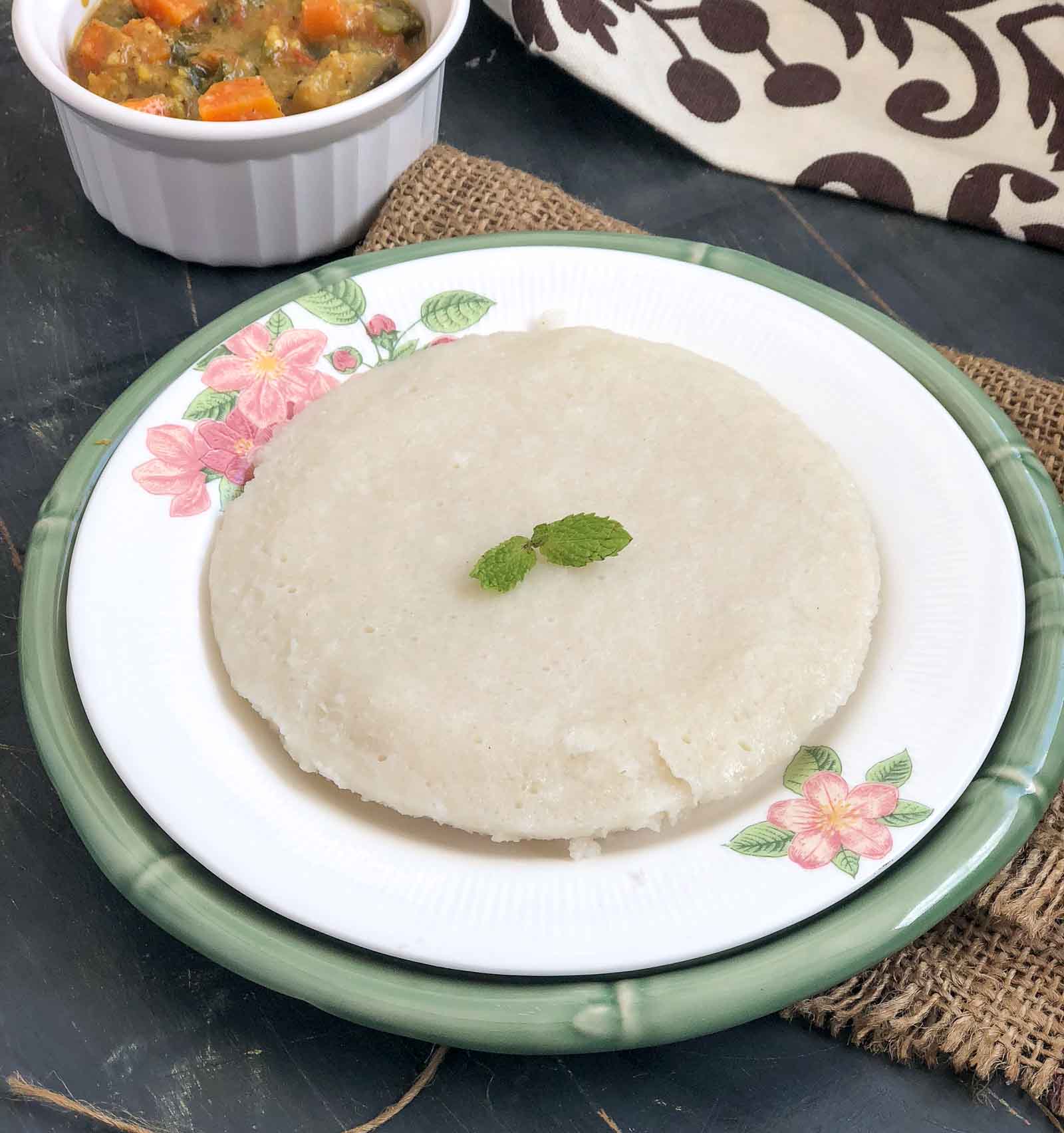 Kodava Thalia Puttu Recipe - Steamed Rice Coconut Cake