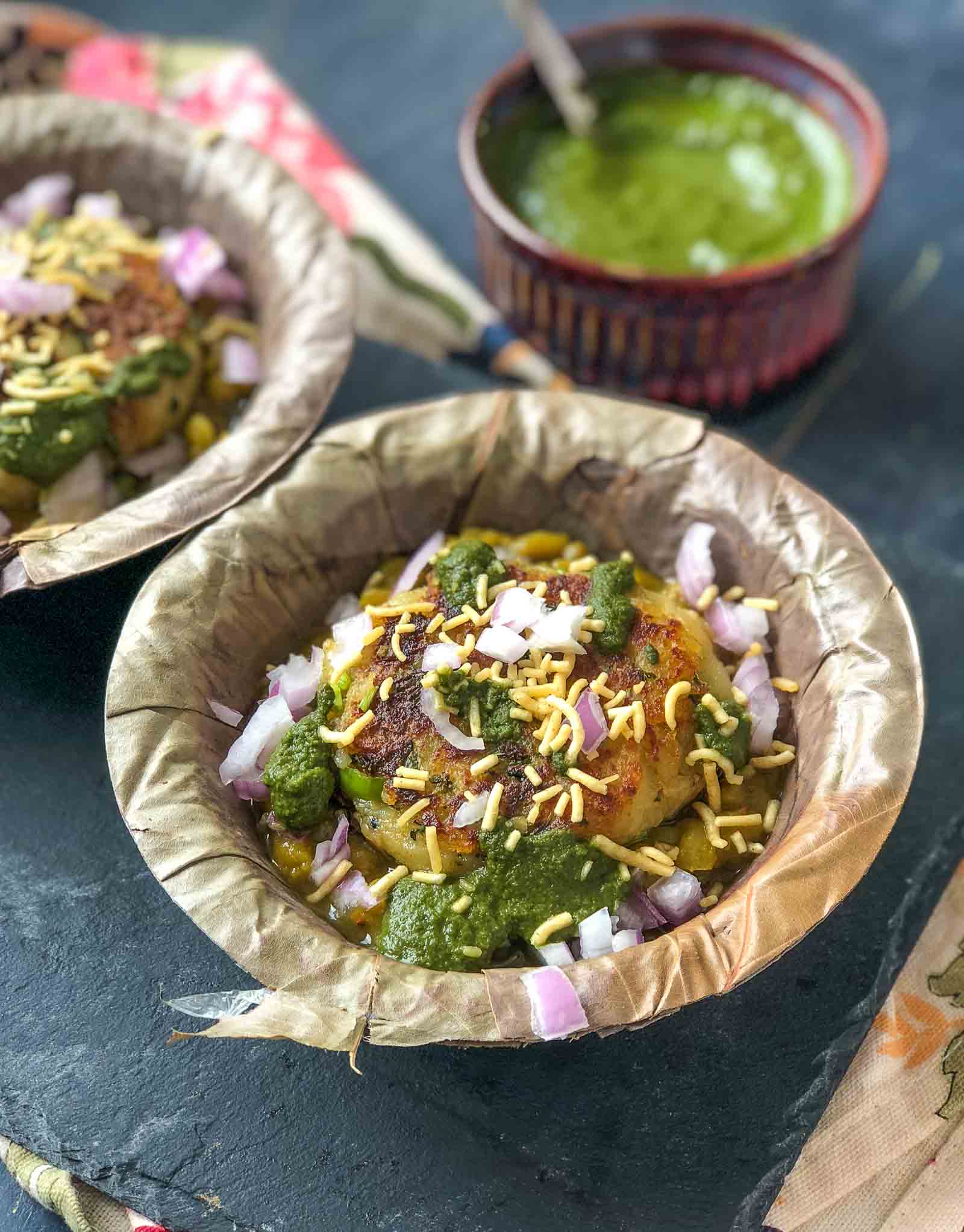 Ragda Patties Recipe - Popular Mumbai Street Food