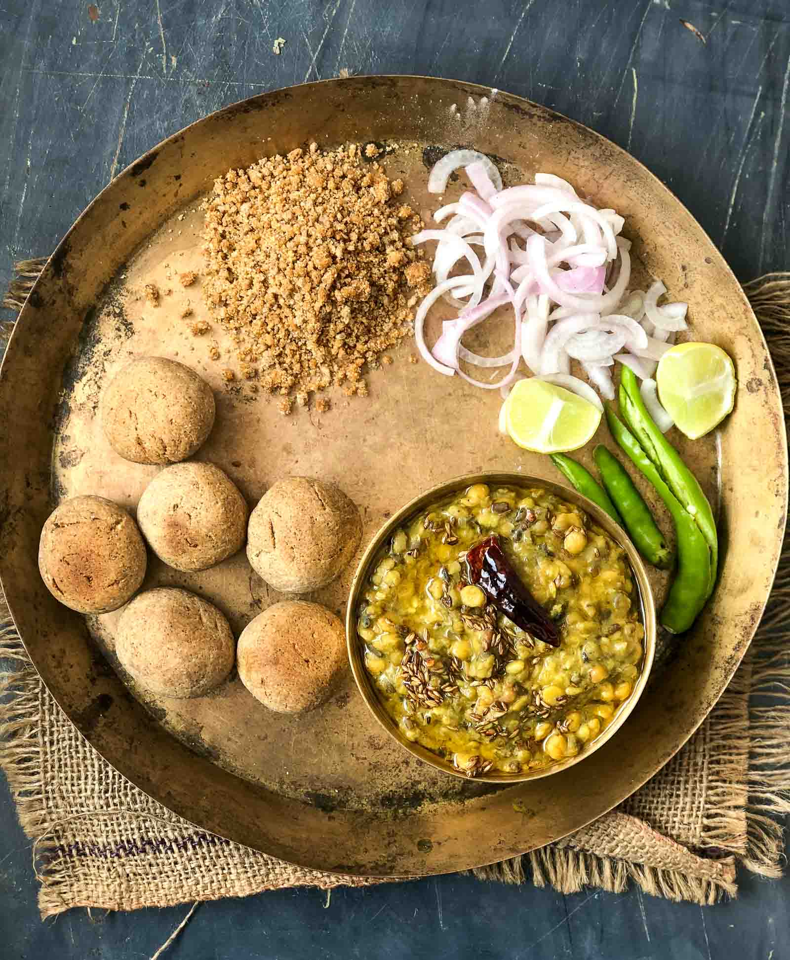 Rajasthani Dal Bati Churma Recipe | Dhaba Style recipe