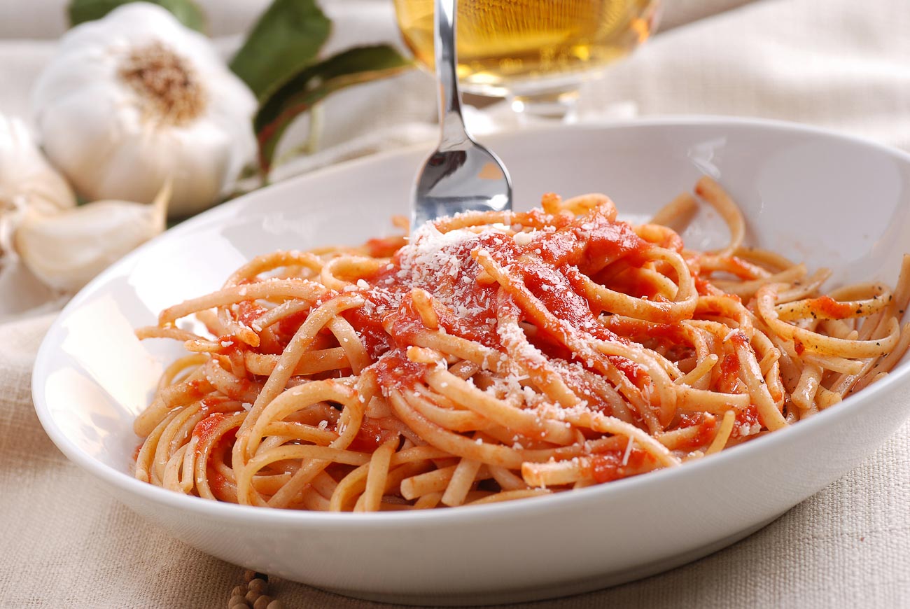 Spaghetti Arrabiata Pasta Recipe - Spicy Italian Pasta Recipe