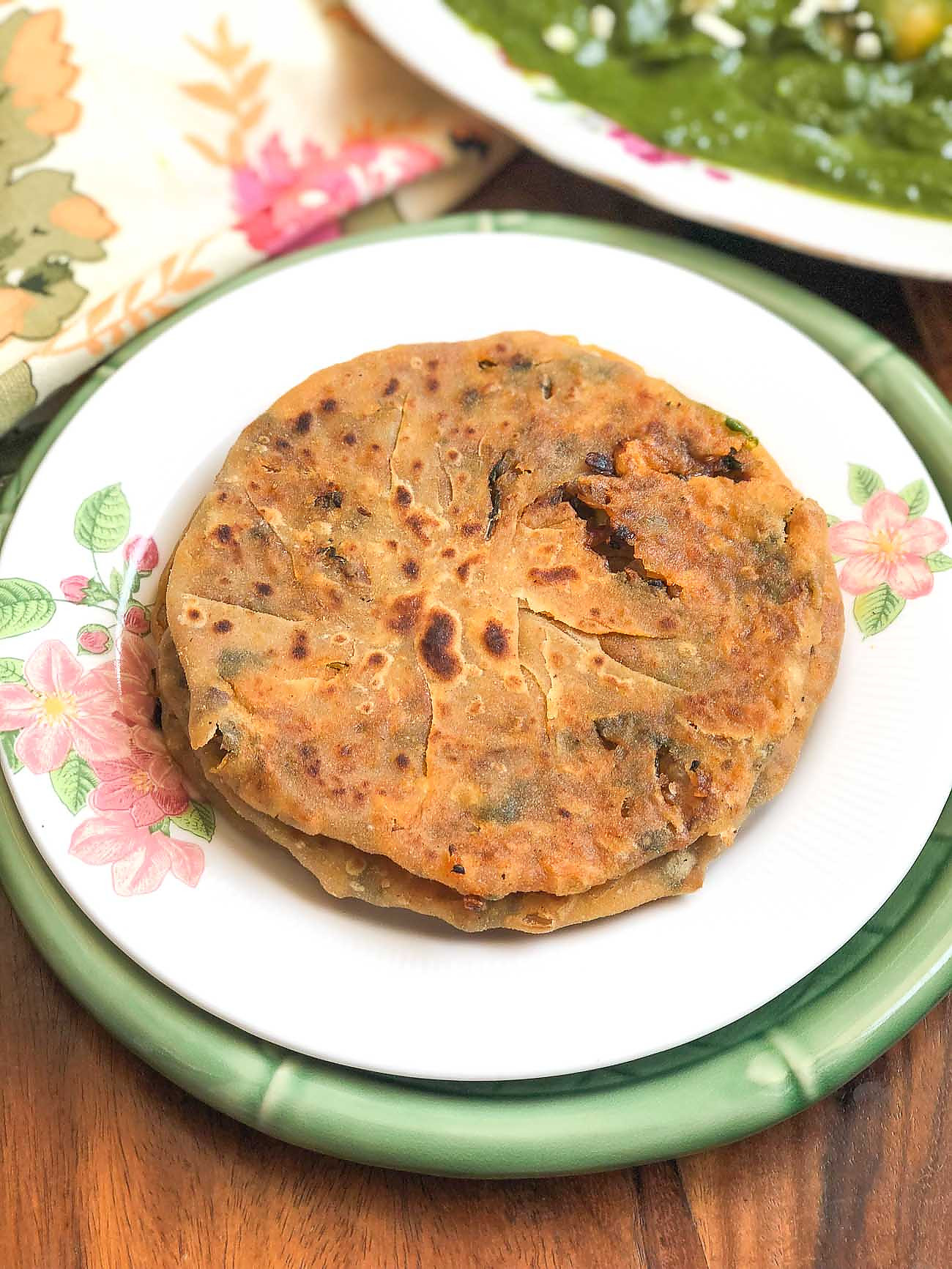 Pyaz Ka Paratha Recipe - Spicy Stuffed Onion Paratha