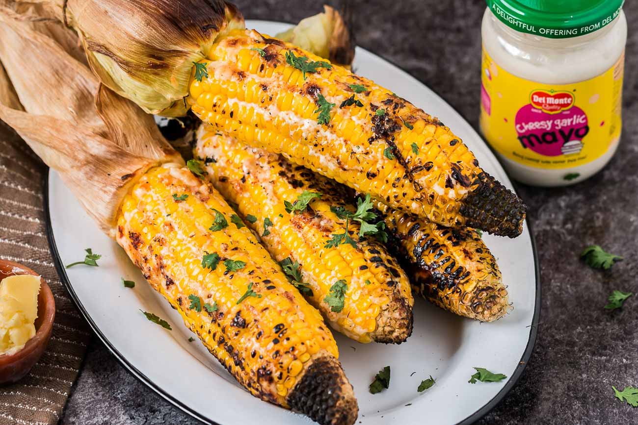 Grilled Corn Recipe With Mayonnaise