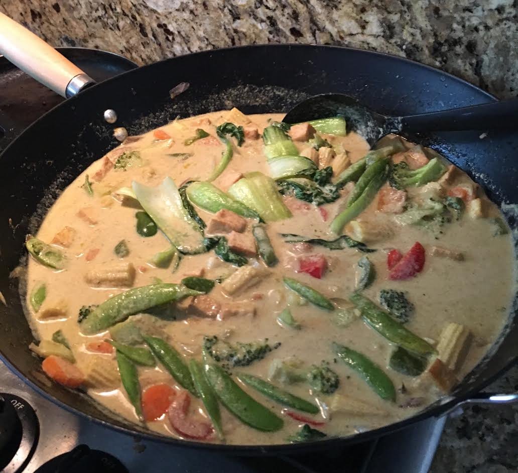 Vegetarian Thai Green Curry With Tofu Recipe
