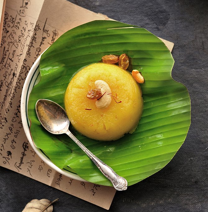 Pineapple Kesari Bhath Recipe - Sweet Semolina Pudding