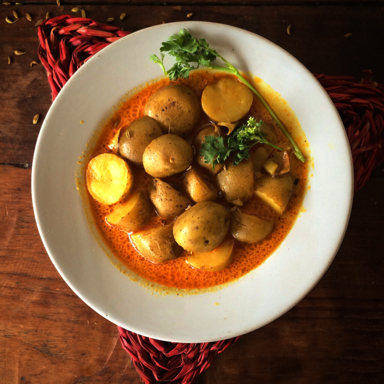 Saunf Aloo (Fennel Potato Curry) Recipe