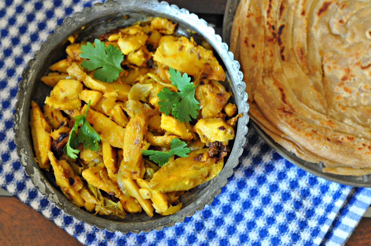 Punjabi Style Spicy Arbi Sabji Recipe