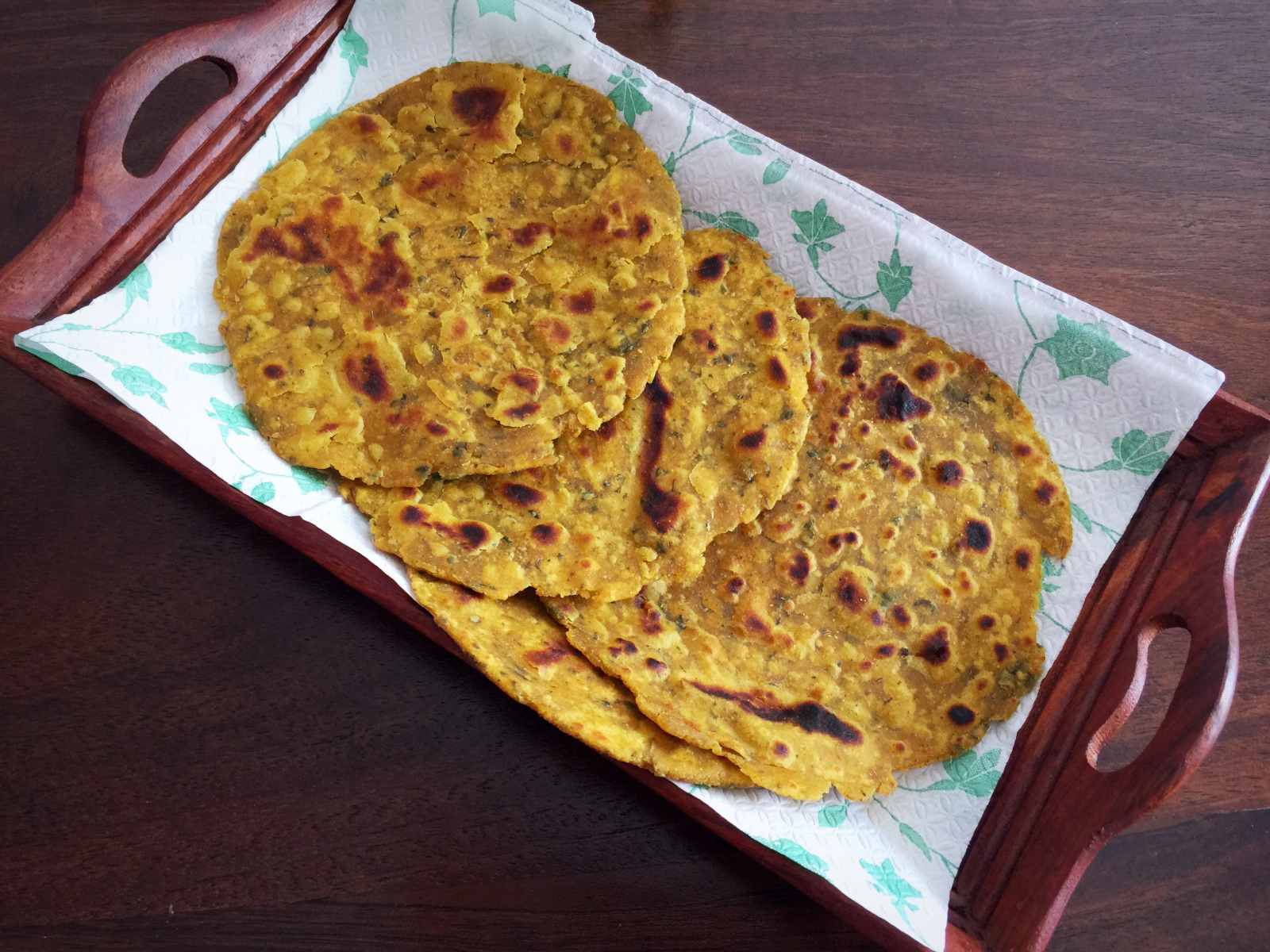 Masala Roti Recipe-Soft and Spicy Indian Flat Bread