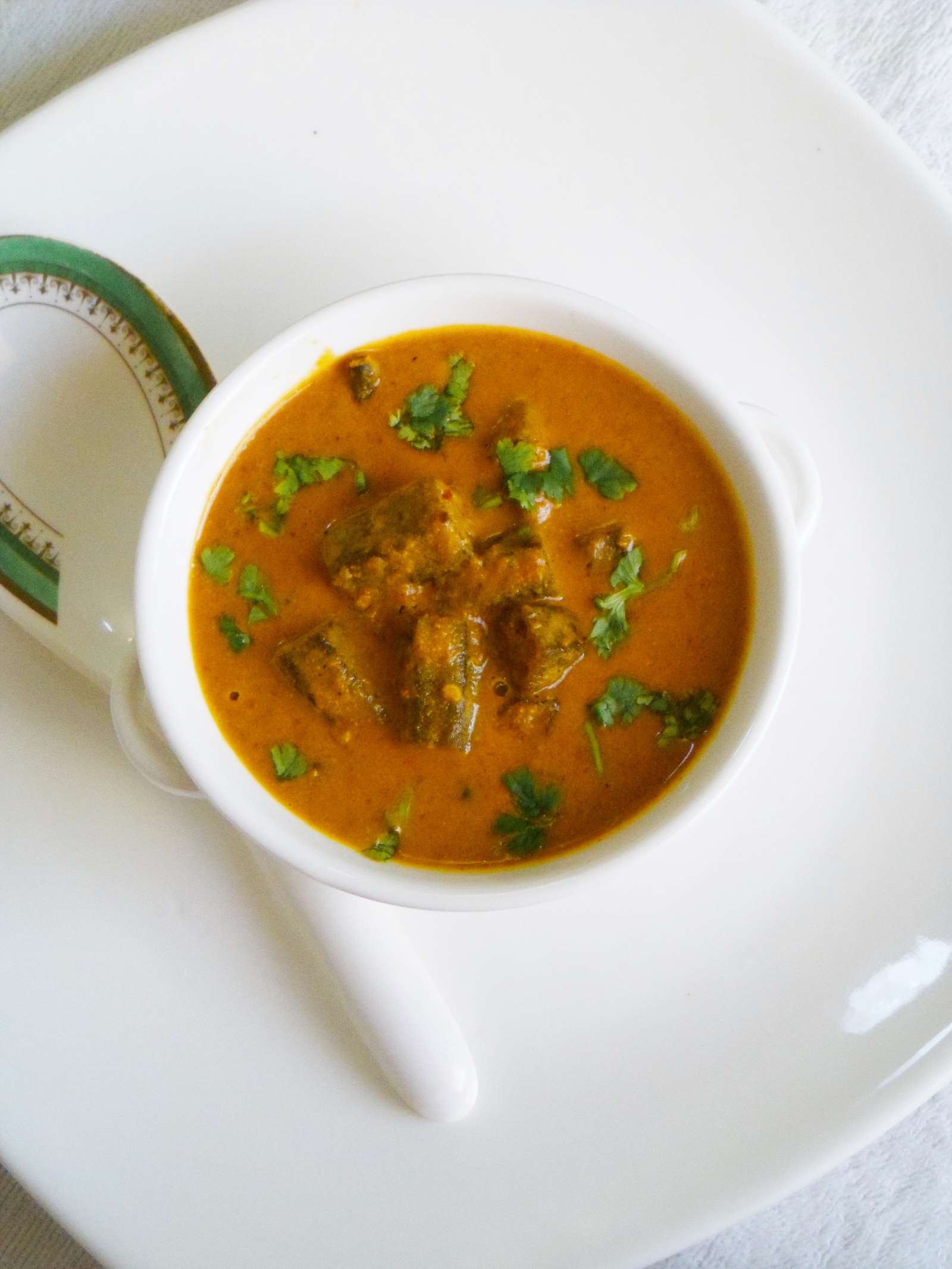 Mughlai Bhindi Recipe - Spicy Okra Curry