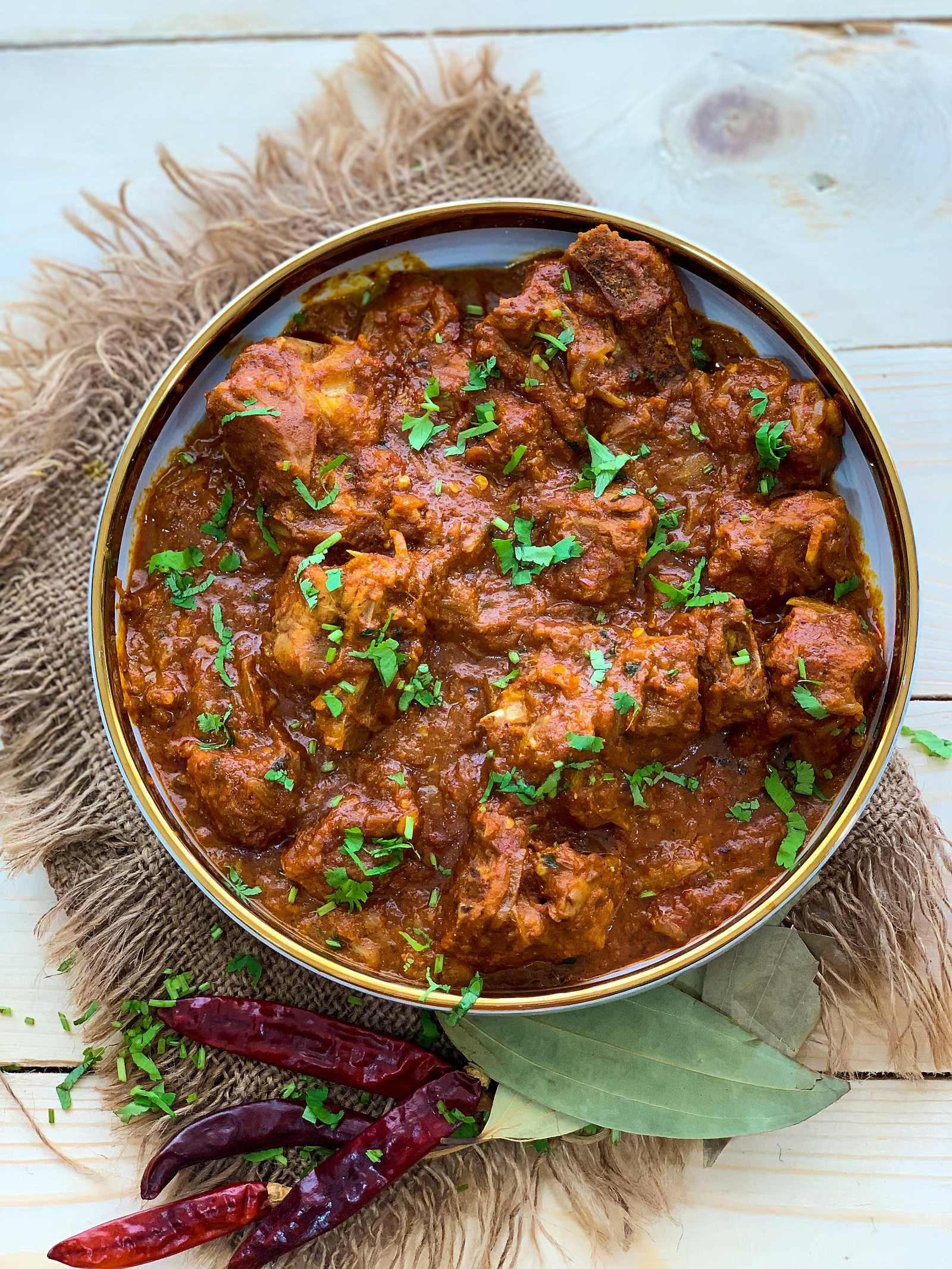 Rajasthani Laal Maas Recipe-Mutton In Red Spicy Gravy