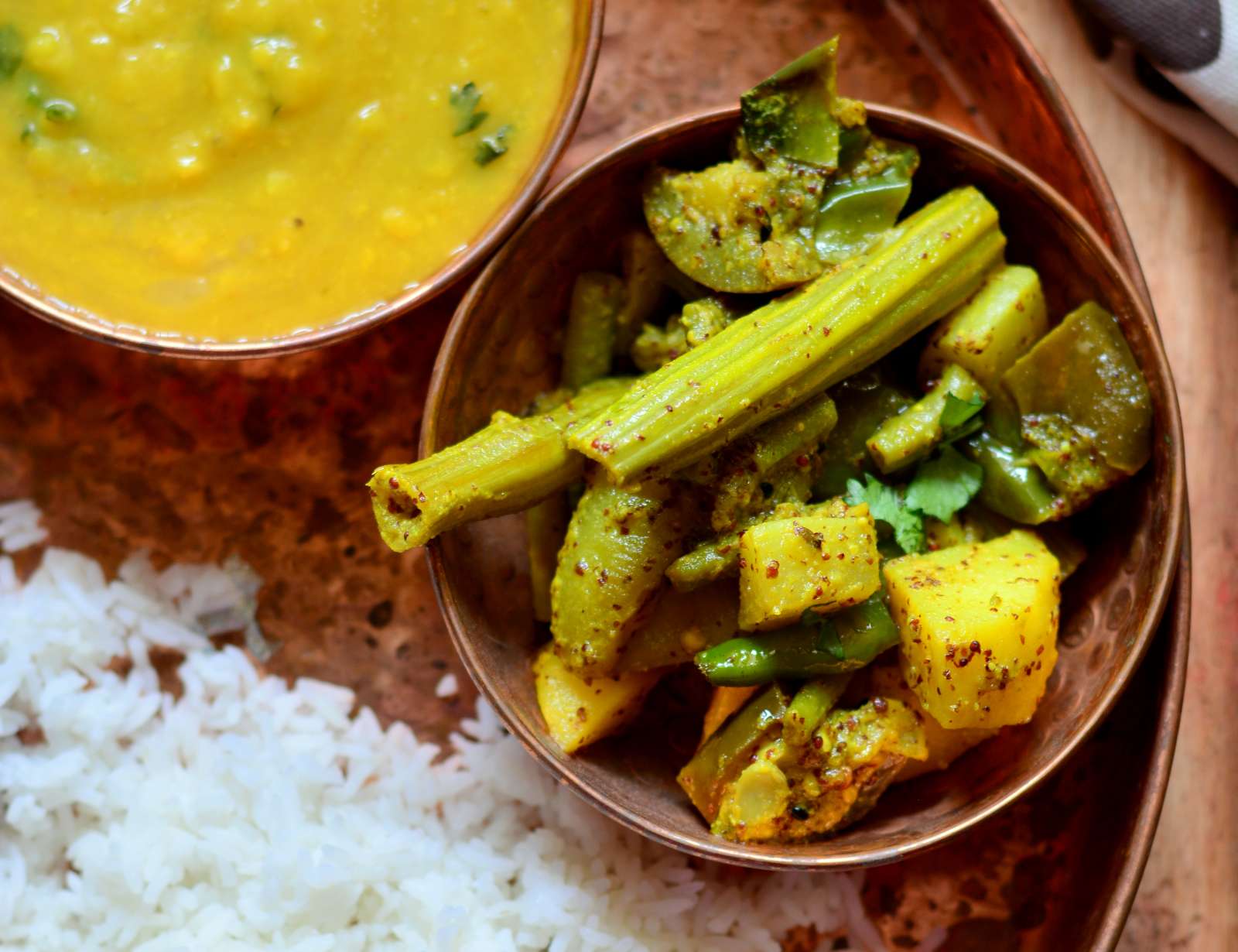 Bengali Style Chori Recipe-Mixed Vegetable Sabzi