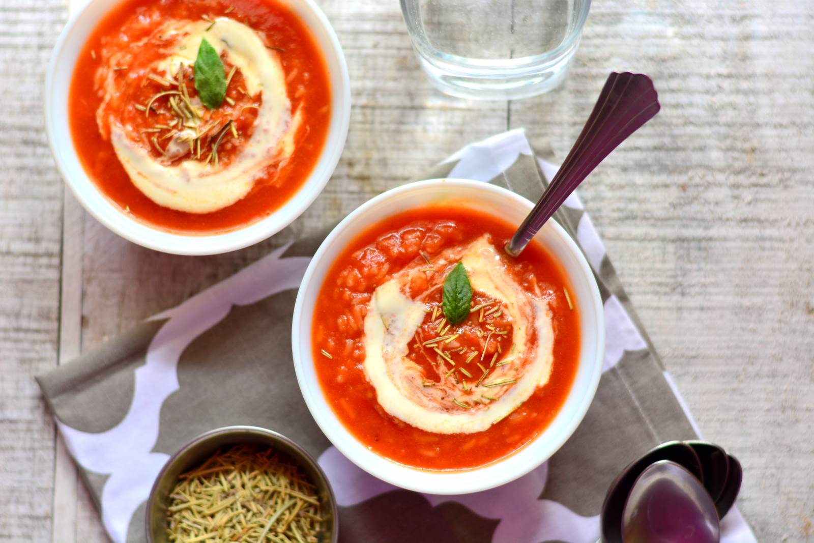 Provençal Tomato Rice Soup Recipe