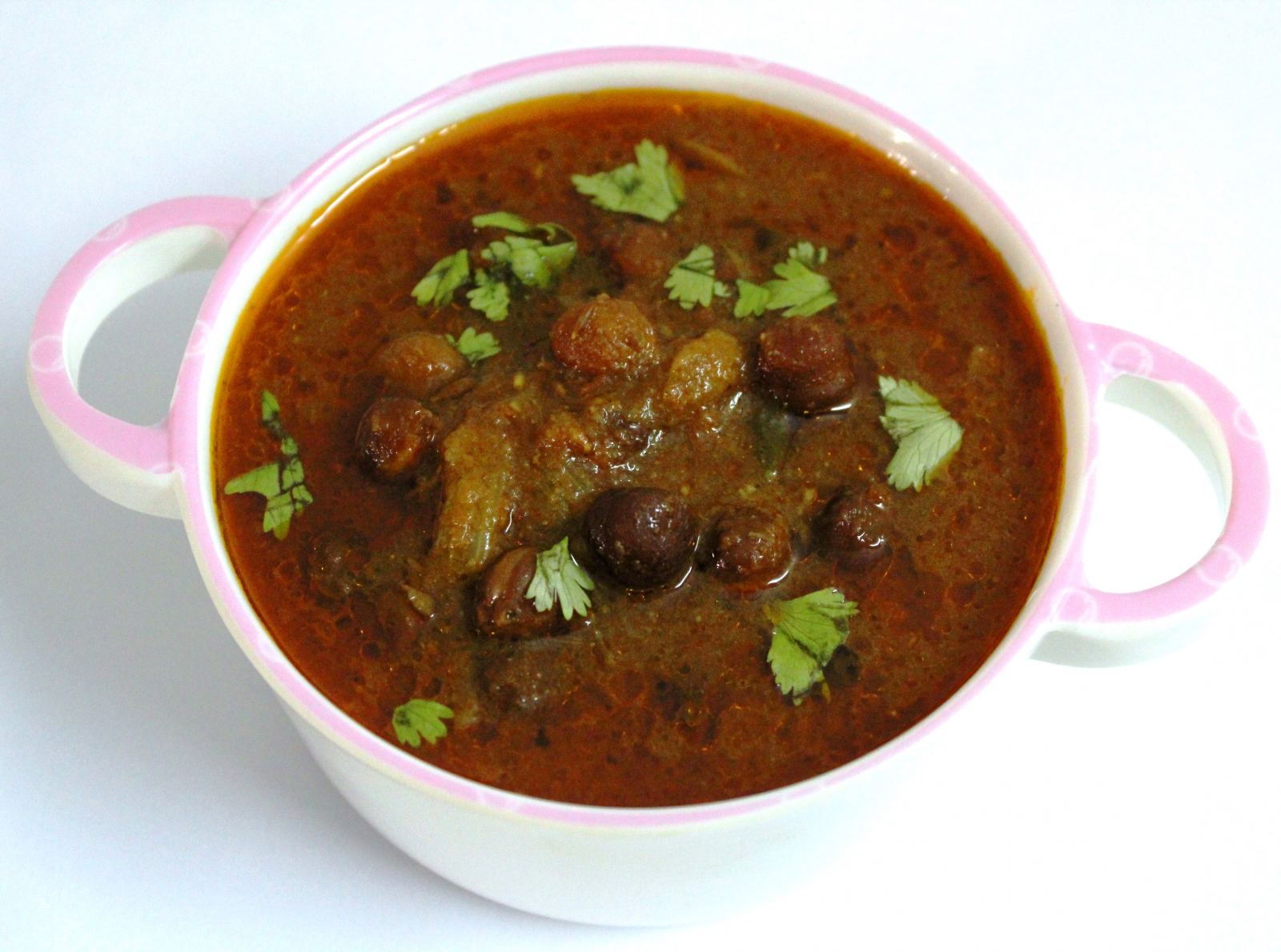 Punjabi Black Chickpea Curry Recipe - Kale Chane Ki Sabzi