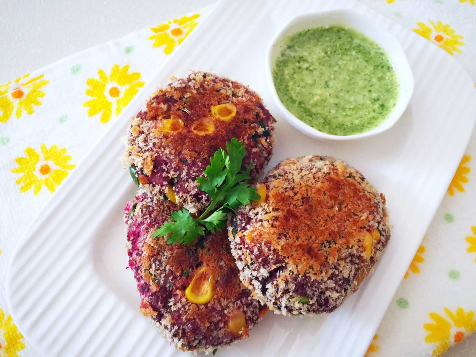 Beetroot, Sweet Potato And Oatmeal Cutlet Recipe