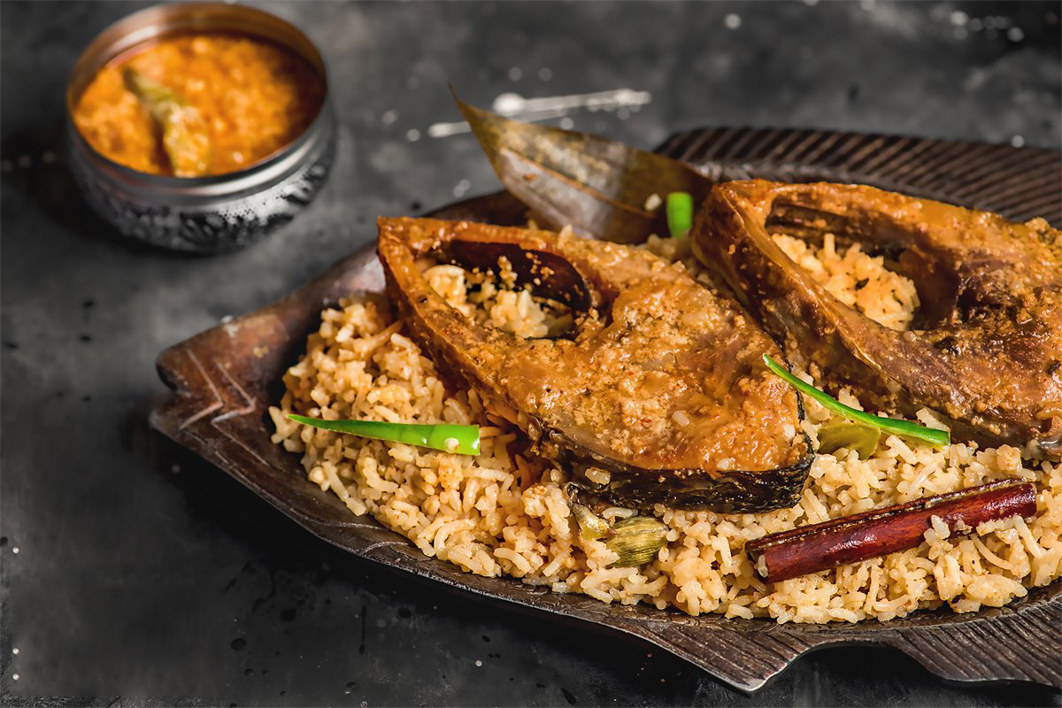 Ilish Pulao Recipe - Bengali Style Hilsa Fish Pilaf