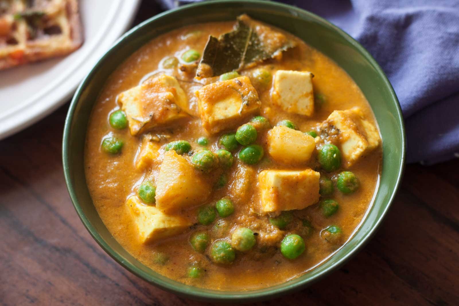 Aloo Matar Paneer Curry Recipe 