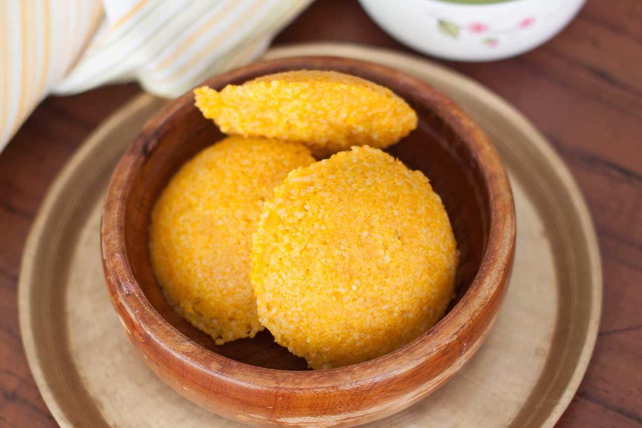 Mangalorean Style Cheenikayi Kadubu Recipe Pumpkin Sweet Idli