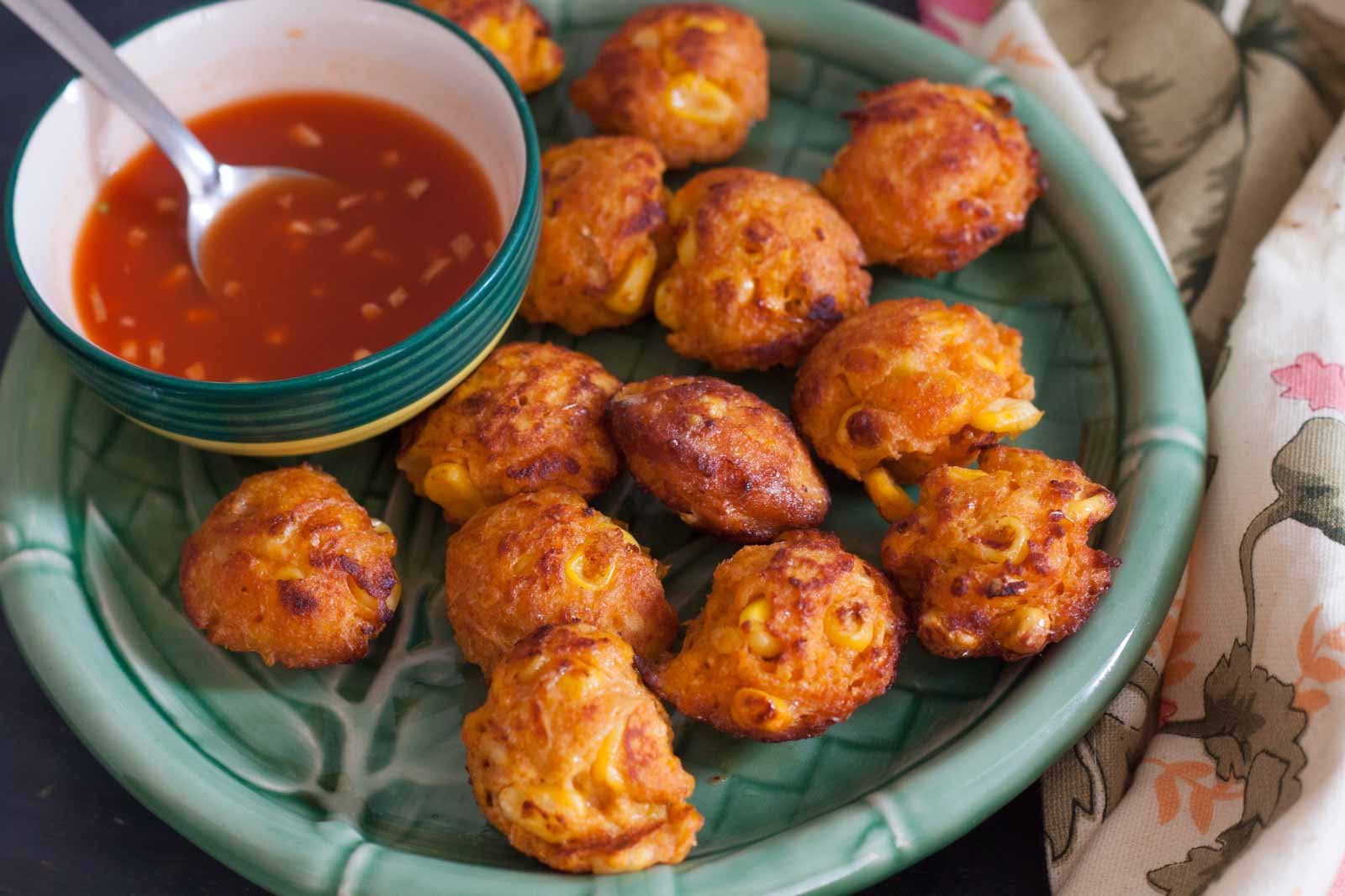 Thai Style Curried Corn Fritters Recipe