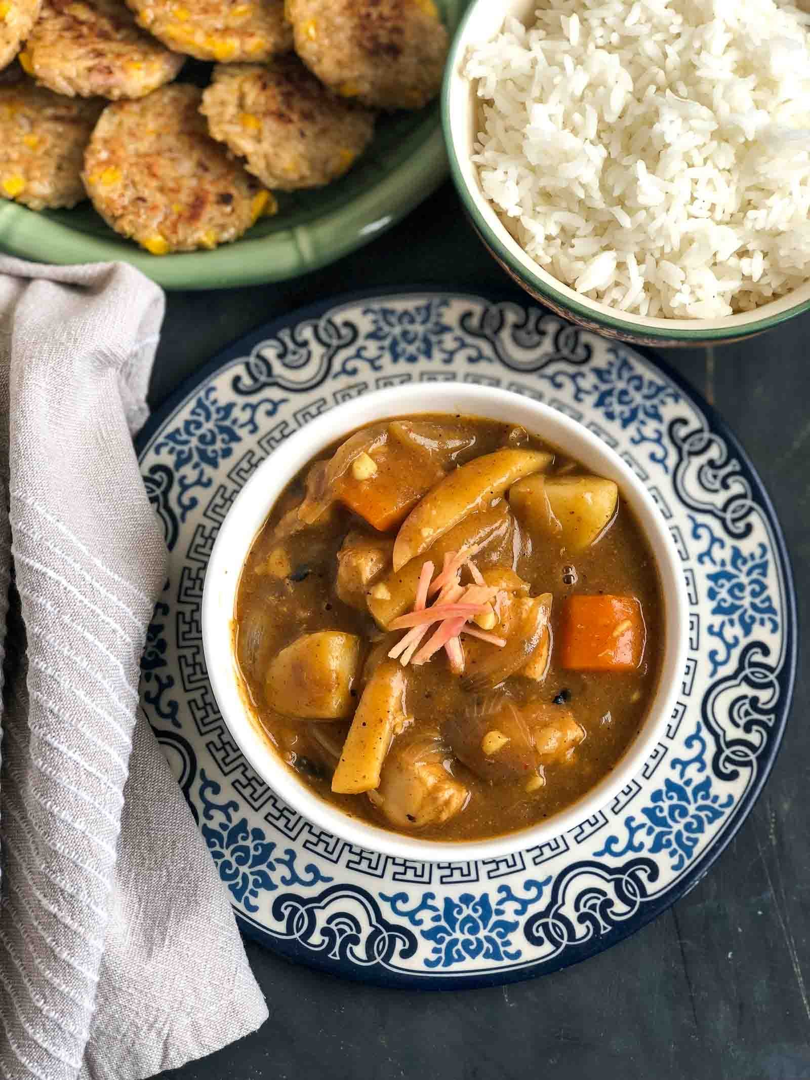 Japanese Style Chicken Katsu Curry Recipe by Archana's Kitchen