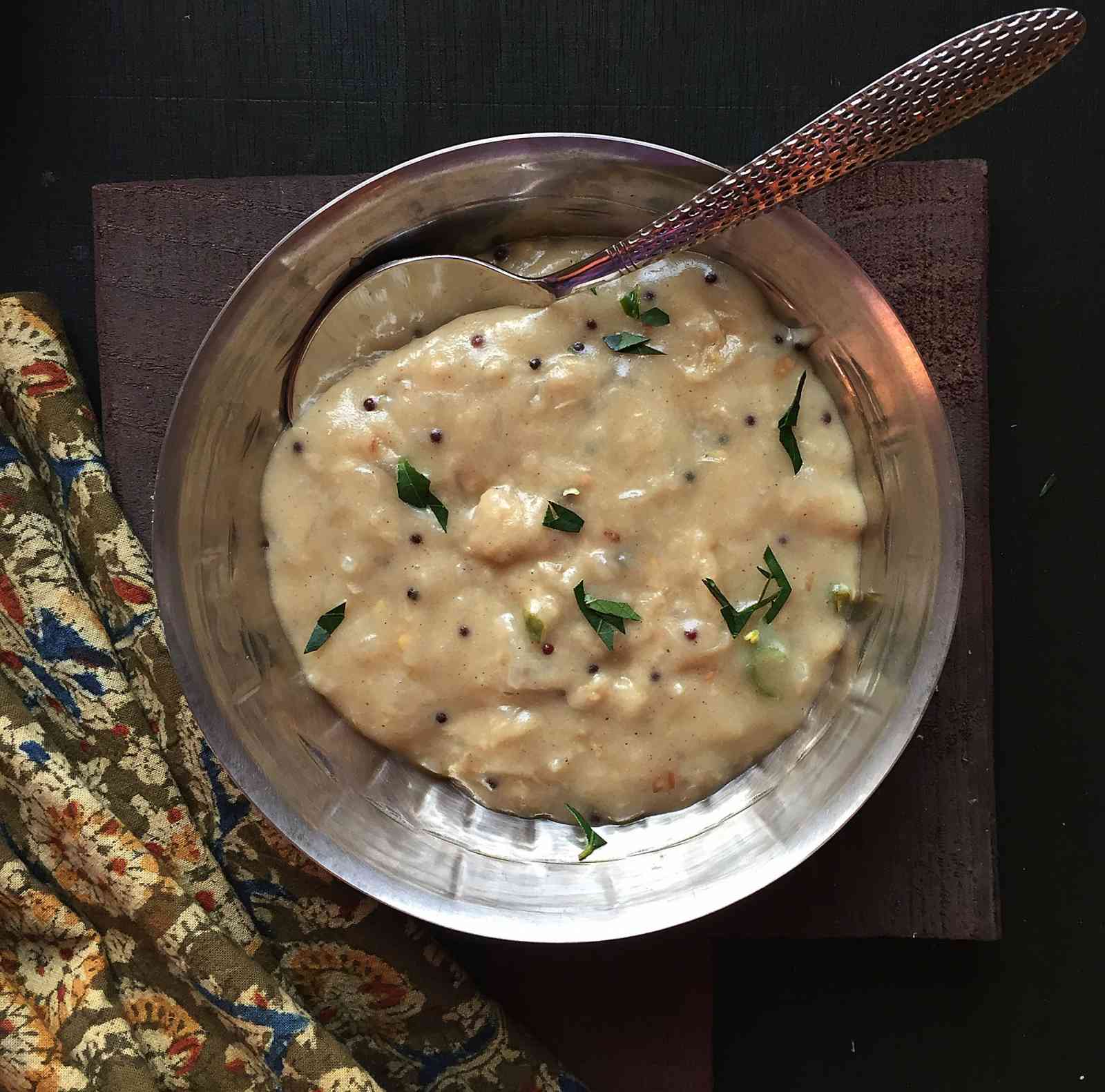 Jolada Ganji Recipe (Jowar Savoury Porridge)