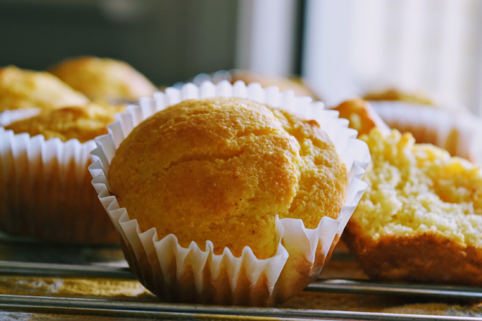 Fluffy Corn Muffins Recipe
