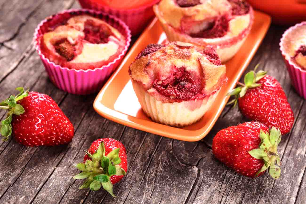 Strawberry Upside Down Muffin Recipe