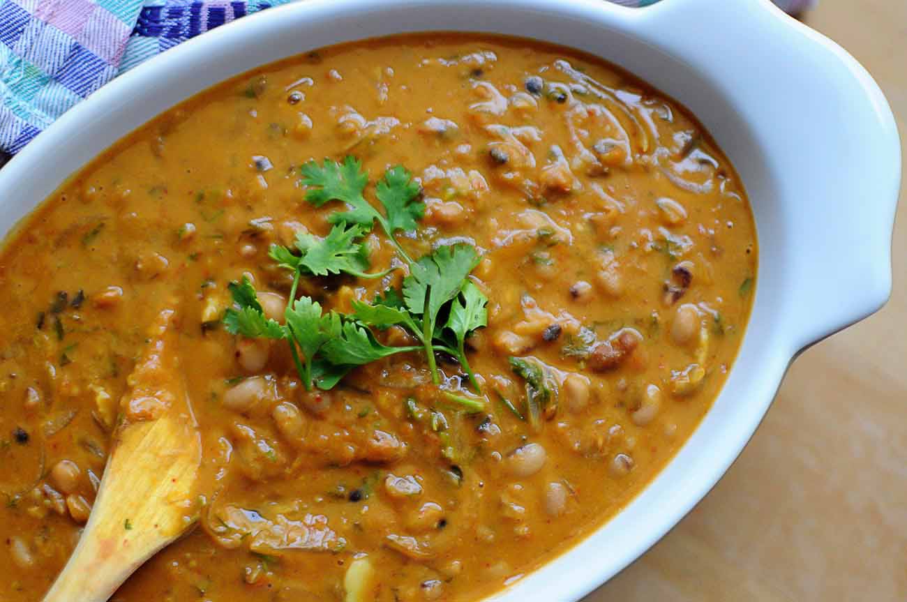 Feijoada Recipe - Spicy Goan Black Eyed Peas Stew