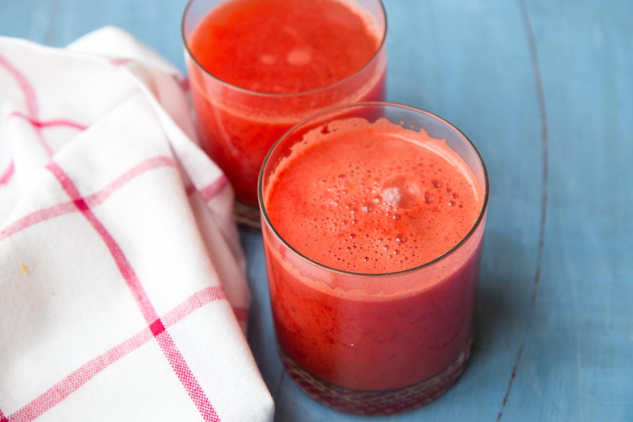 Watermelon Carrot Radish Juice Recipe 3