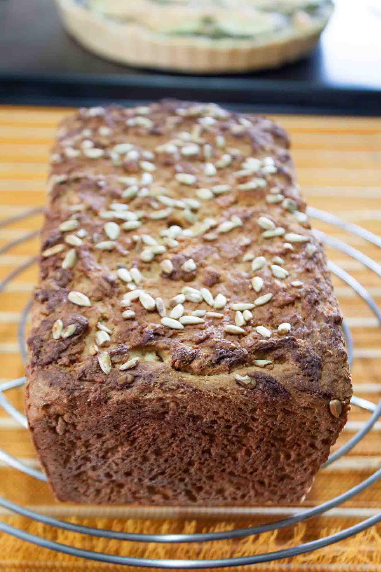 Whole Wheat Sunflower Seed Bread Recipe