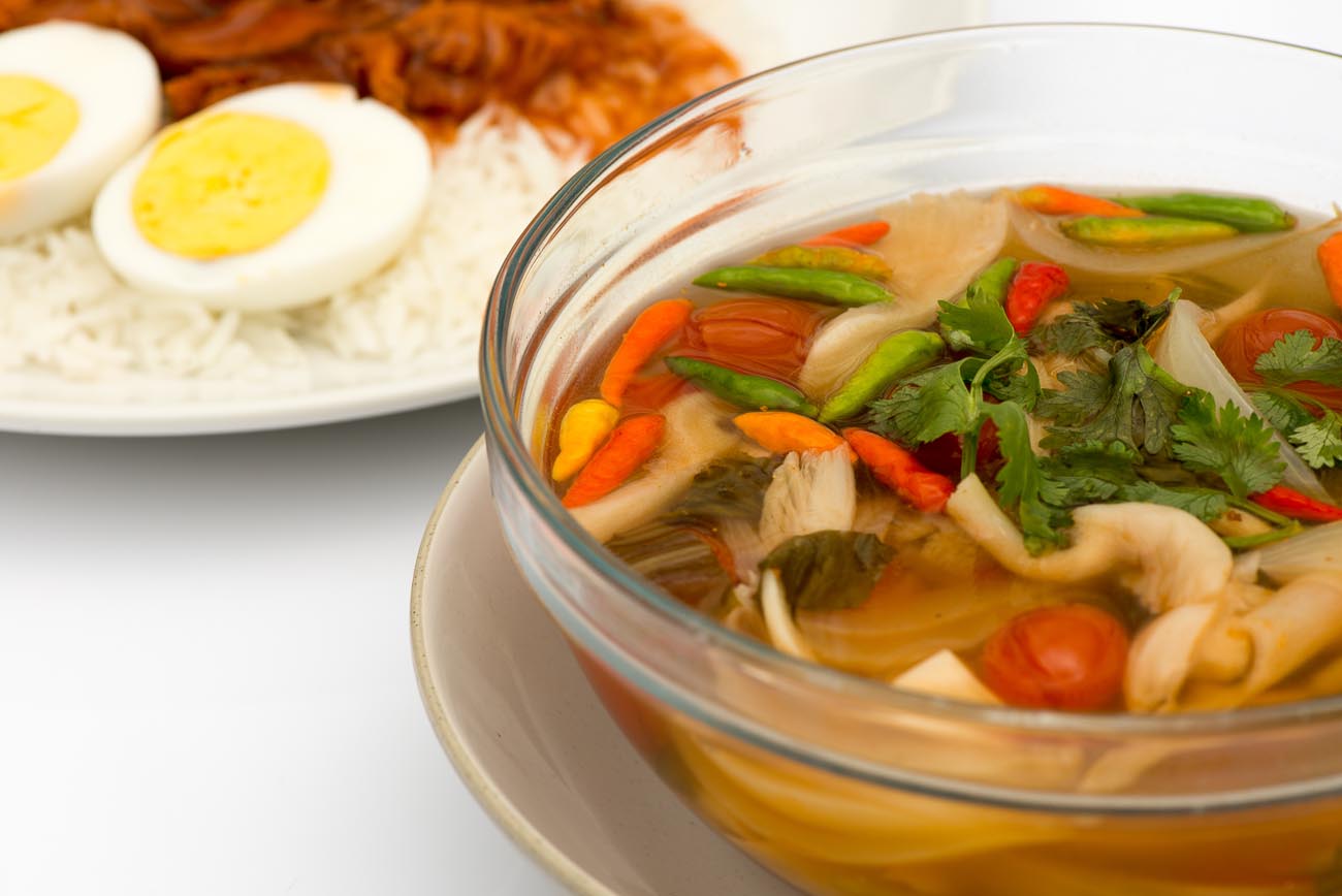 Vegetarian Tom Yum Soup Recipe