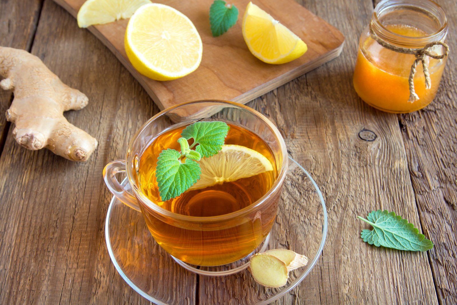 Ginger Lemon Tea Recipe 