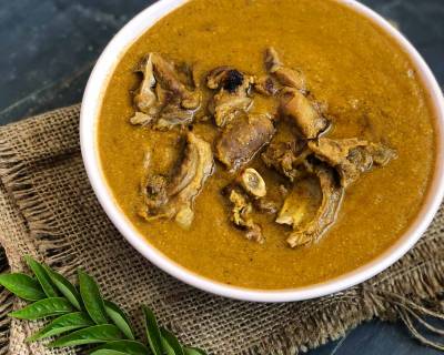 Halli Style Mutton Saaru Recipe - South Indian Mutton Curry