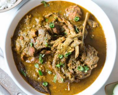 Andhra Style Mutton Curry Recipe