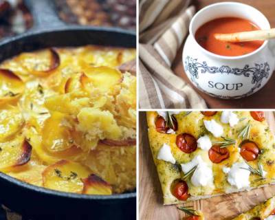 12 Continental Dinner Ideas With Au Gratin, Soup, Bread & Dessert
