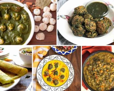 123 Palak Recipes From Snacks | Curry | Sabzi | Breakfast & More
