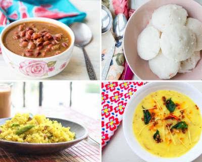 Easy & Tasty Weekly Meal Plan With Aloo Poha, Rajma Masala And Much More