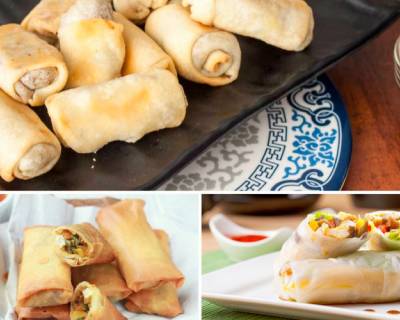 7 Spring Roll Recipes To Serve As An Appetiser During Your House Parties