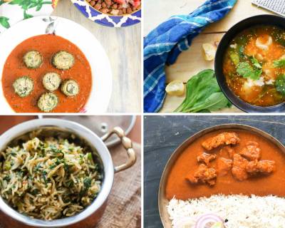 Weekly Meal Plan: Bharwa Karela Makhani, Spinach Rice And Much More