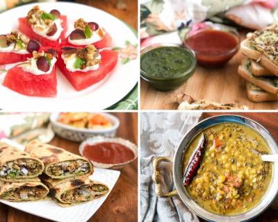 Weekly Meal Plan: Dal Banjara, Chatpata Kala Chana Roll and Much More