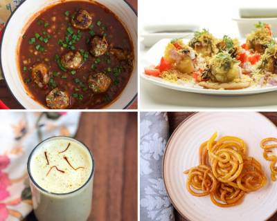 Weekly Meal Plan - Vegetable Manchurian, Sev Puri, Jalebi And Much More