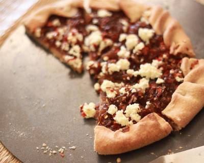 Caramelized Onion Tart with Ricotta Cheese Recipe