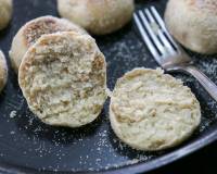 Whole Wheat Homemade English Muffins Recipe