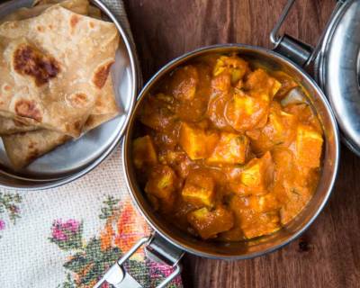 Lunch Box Ideas: Paneer Makhani & Tawa Paratha Recipes