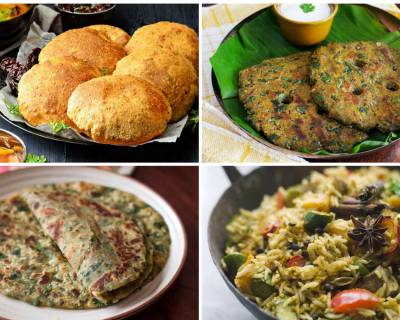 Weekly Meal Plan:Methi Matar Pulao,Spinach & Tofu Paratha,Misal Pav & More