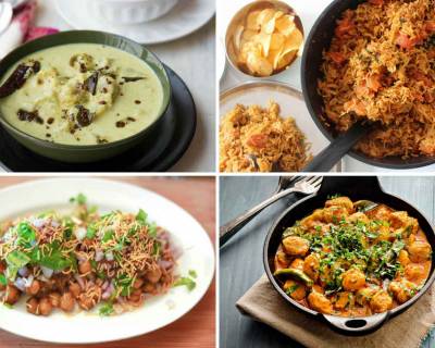 Weekly Meal Plan: Goan Kaju Curry, Gujarati Vadi Pulao, Beans On Toast & Chaat