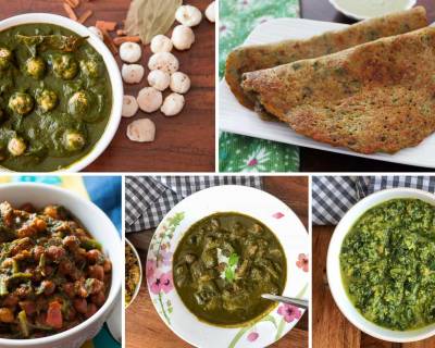 54 Indian Spinach Recipes & Keerai Recipes For Diabetes 